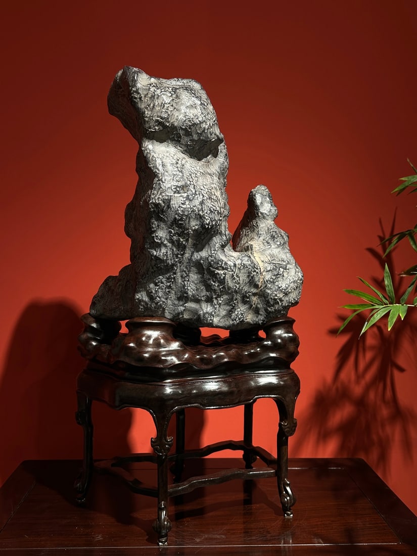 An Exquisite Lingbi Stone Ornament - 8