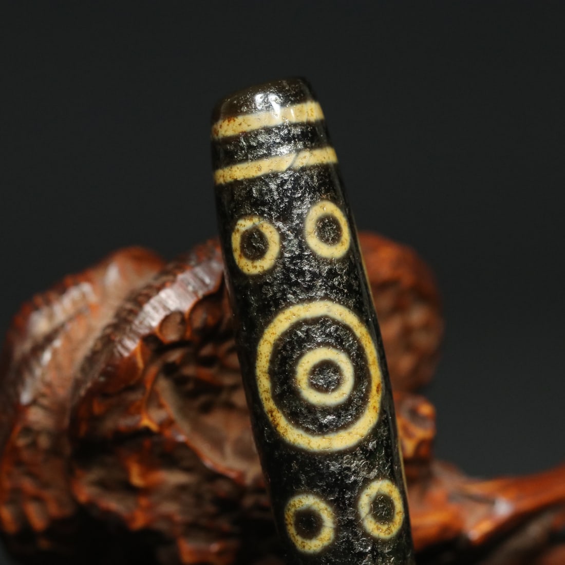 An Exquisite Agate Dzi Bead Pendant - 6