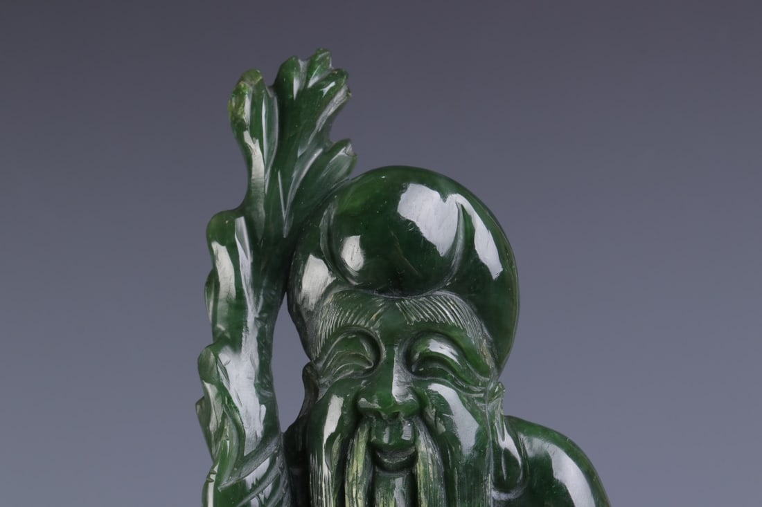 An Exquisite Jasper Figure Ornament - 5