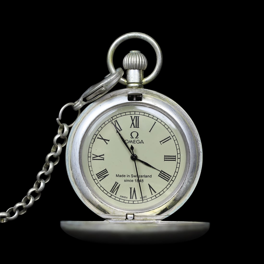 An Exquisite Silver Pocket watch - 2