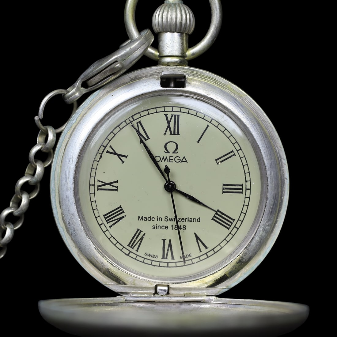 An Exquisite Silver Pocket watch - 3