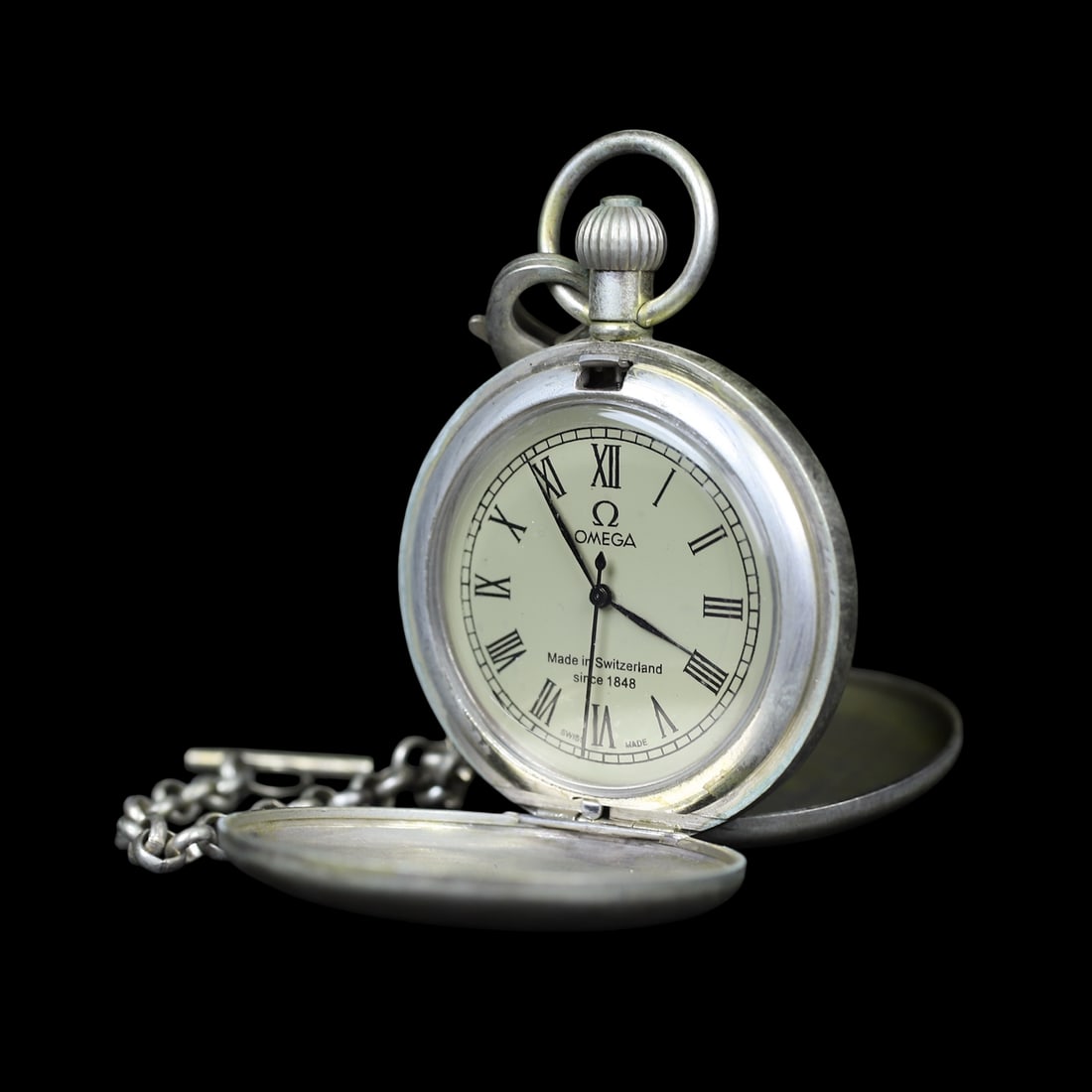 An Exquisite Silver Pocket watch - 5