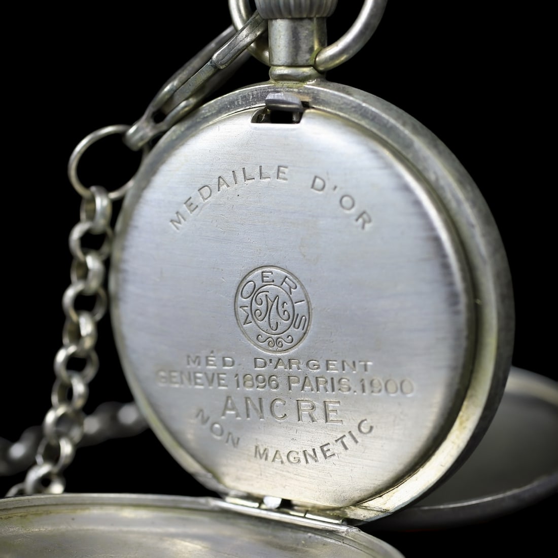 An Exquisite Silver Pocket watch - 8