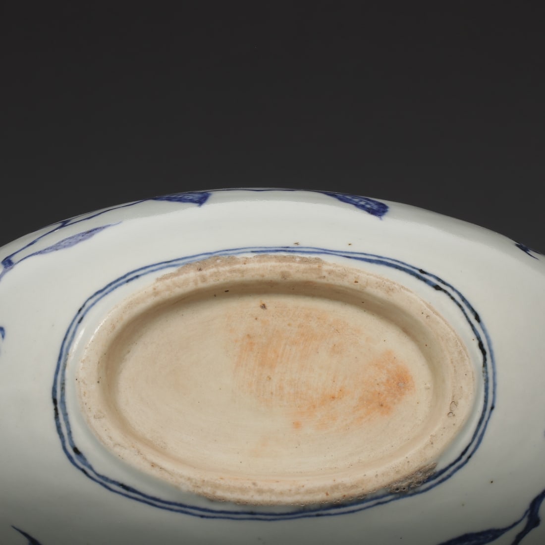 An Exquisite Blue and White Flower Pattern Double-Ears Vase - 9