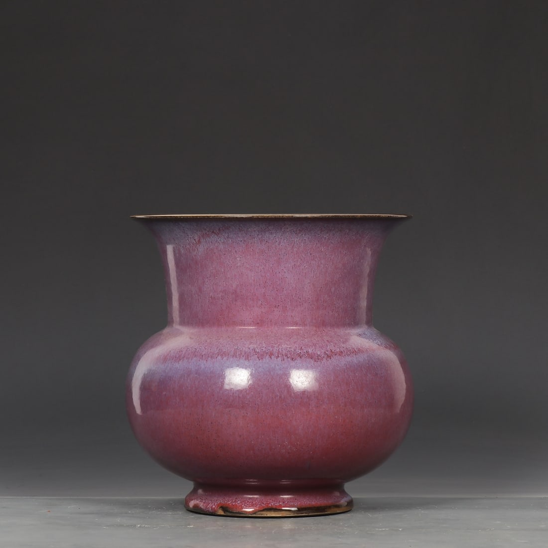 An Exquisite Jun yao Purple Glazed Basin - 2