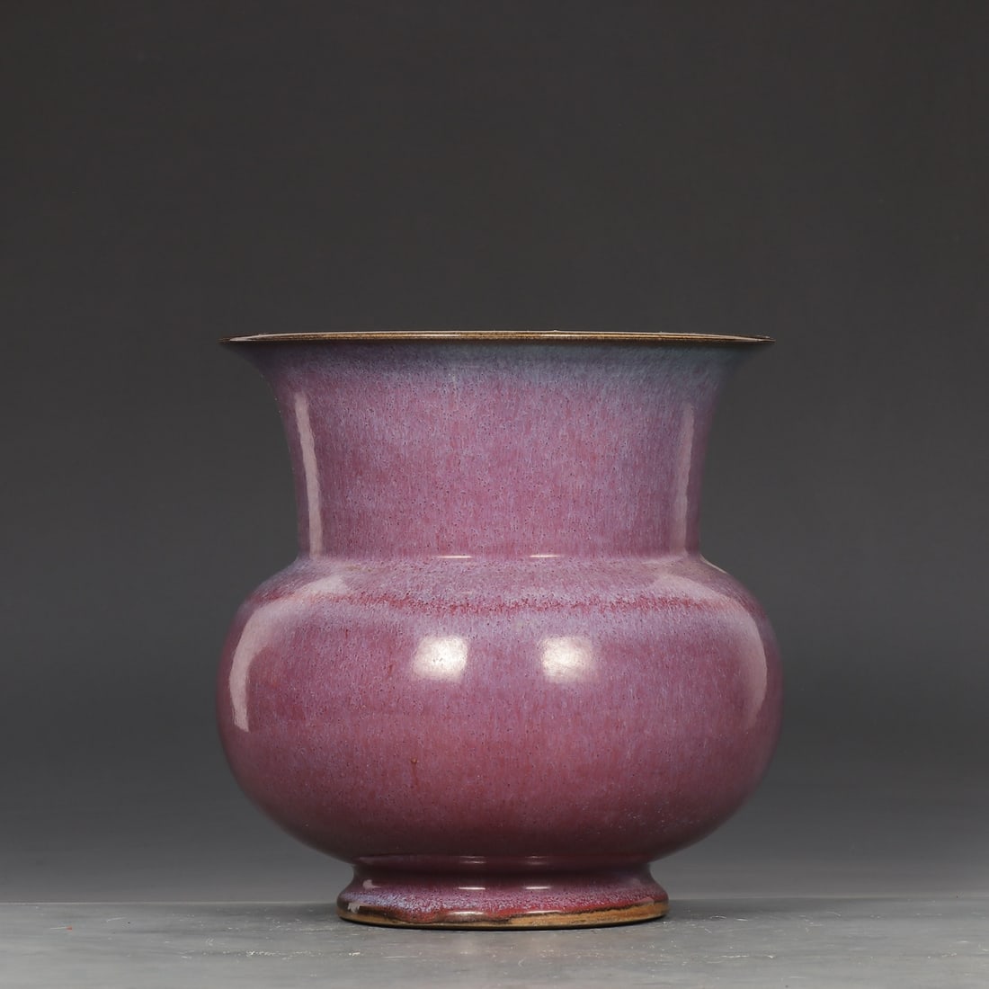 An Exquisite Jun yao Purple Glazed Basin - 5