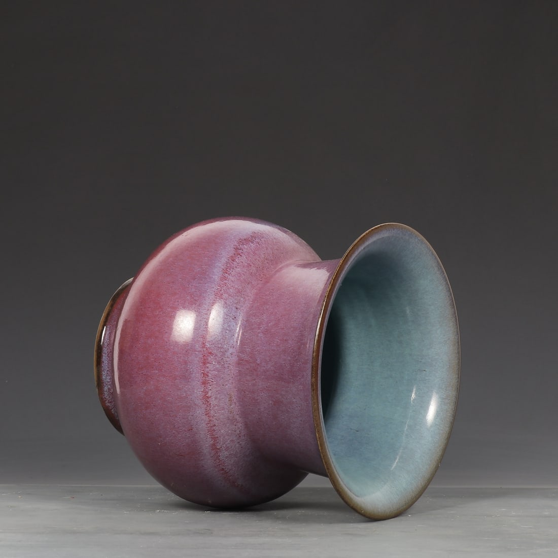 An Exquisite Jun yao Purple Glazed Basin - 7
