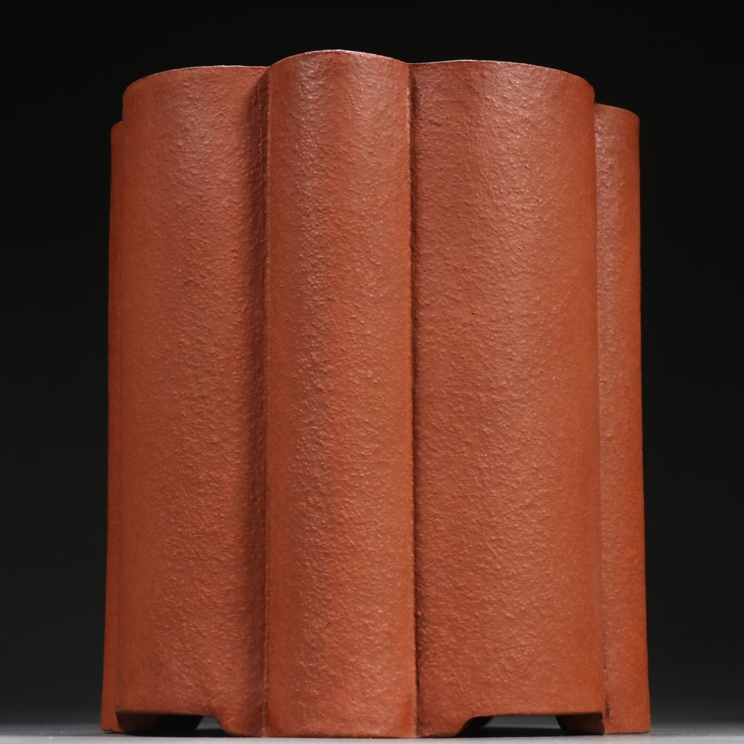 An Exquisite Purple Sands Brush Pot - 5