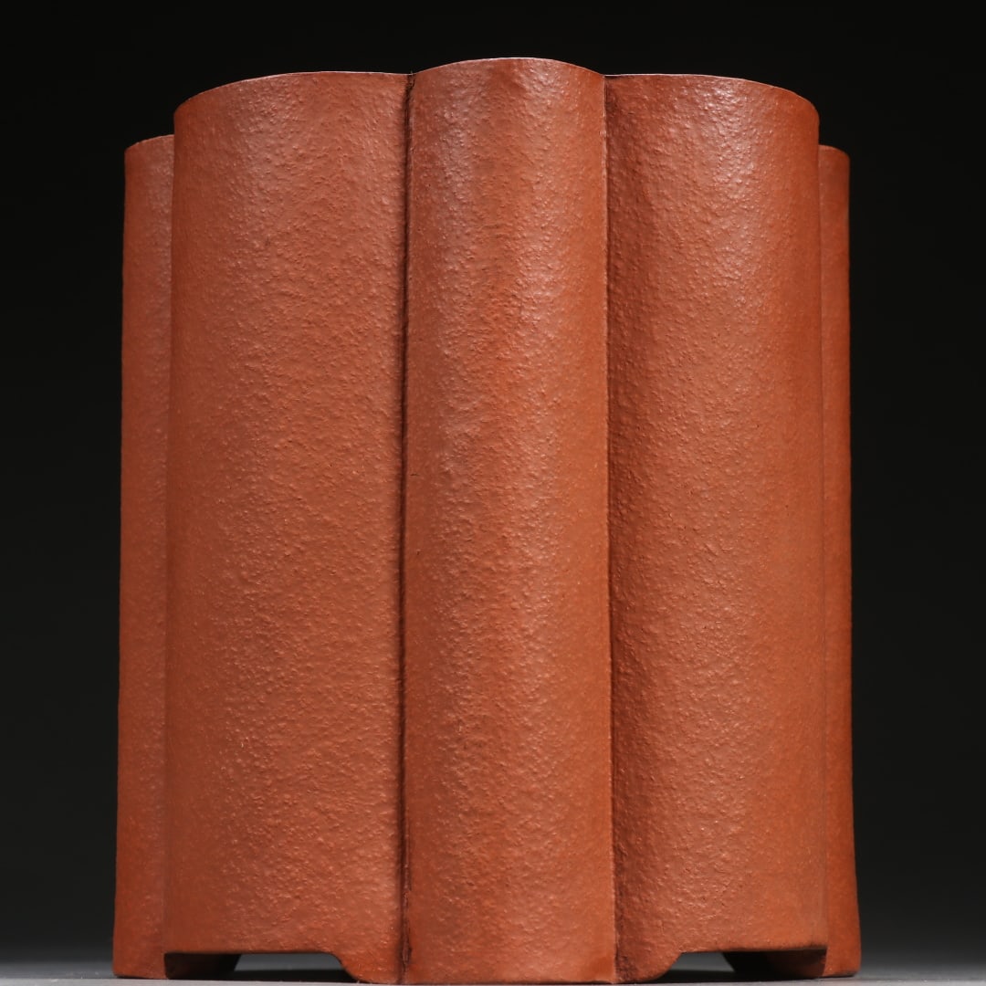 An Exquisite Purple Sands Brush Pot - 7