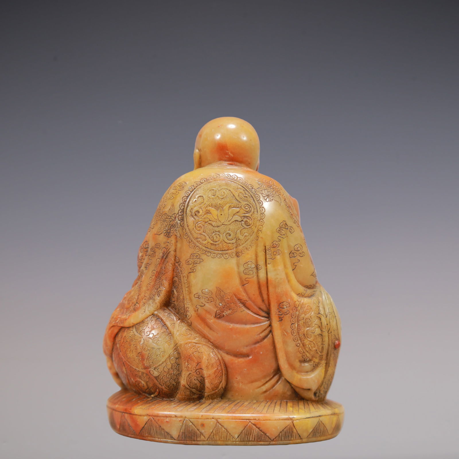 A Exquisite Shoushan Stone Figures Ornament - 4