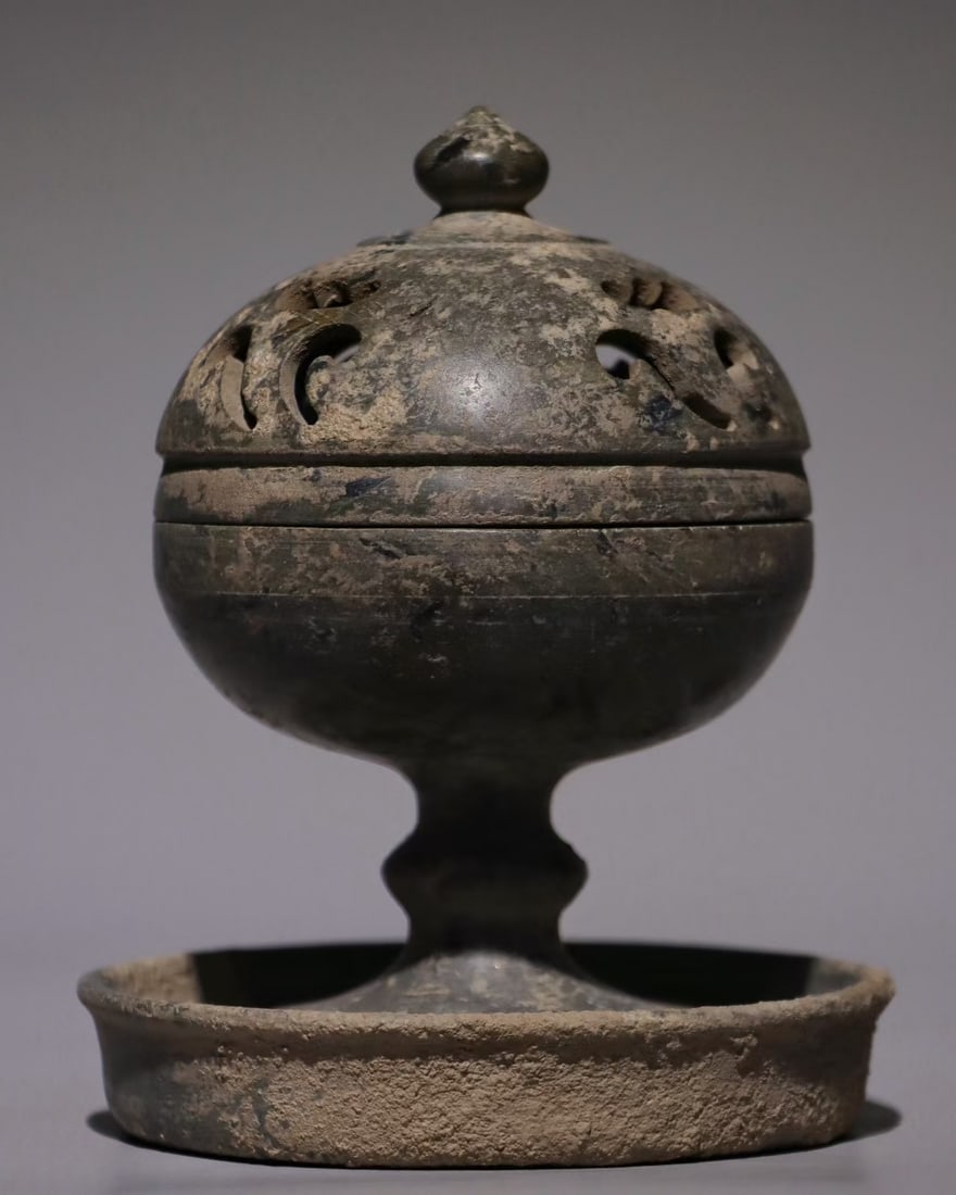 An Exquisite Limestone Censer - 4