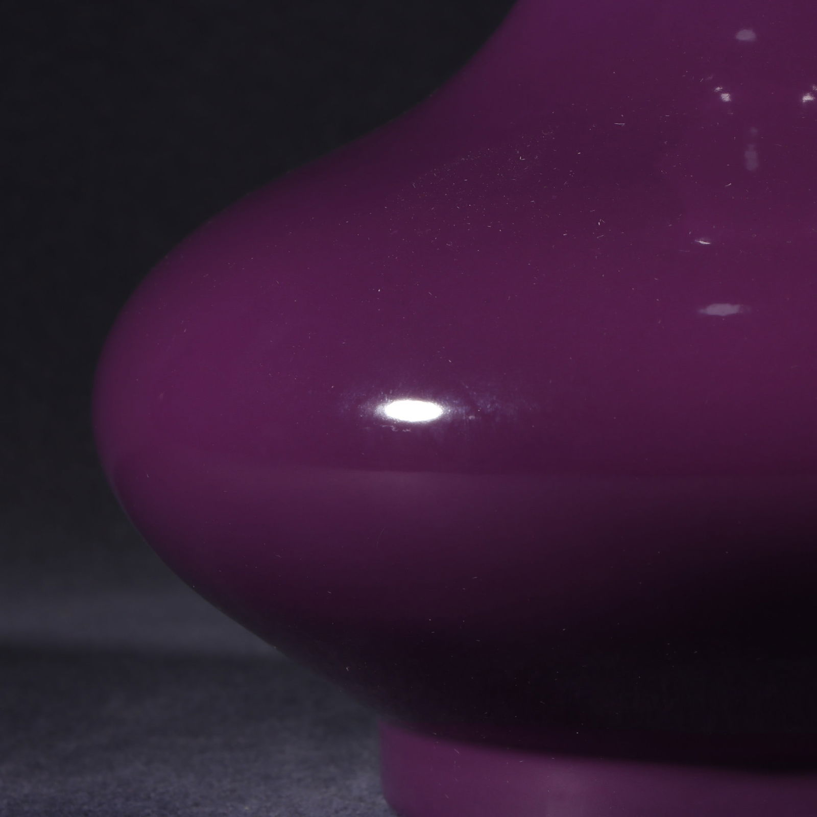An Exquisite Purple Glazed Vase - 7