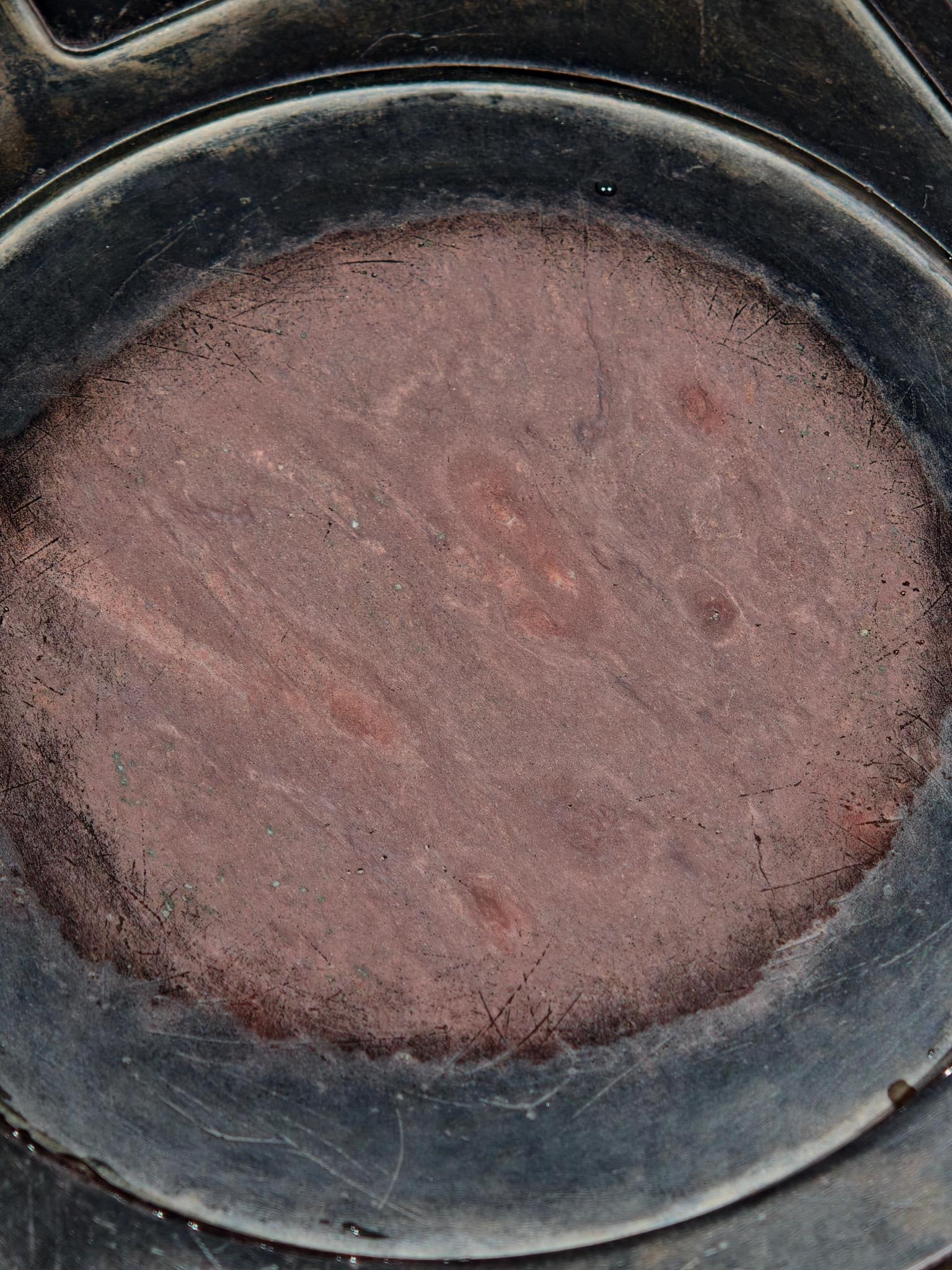 An Exquisite with poem Inkstone - 5