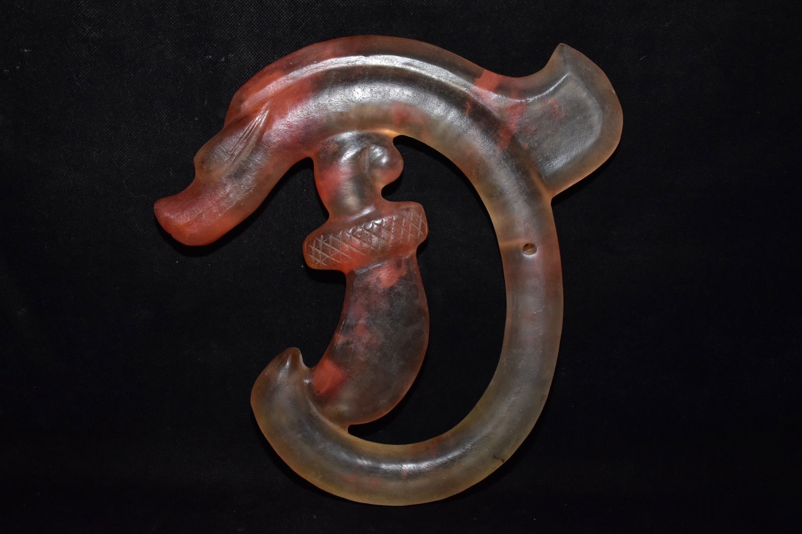 An Exquisite Crystal Dragon Ornament - 4