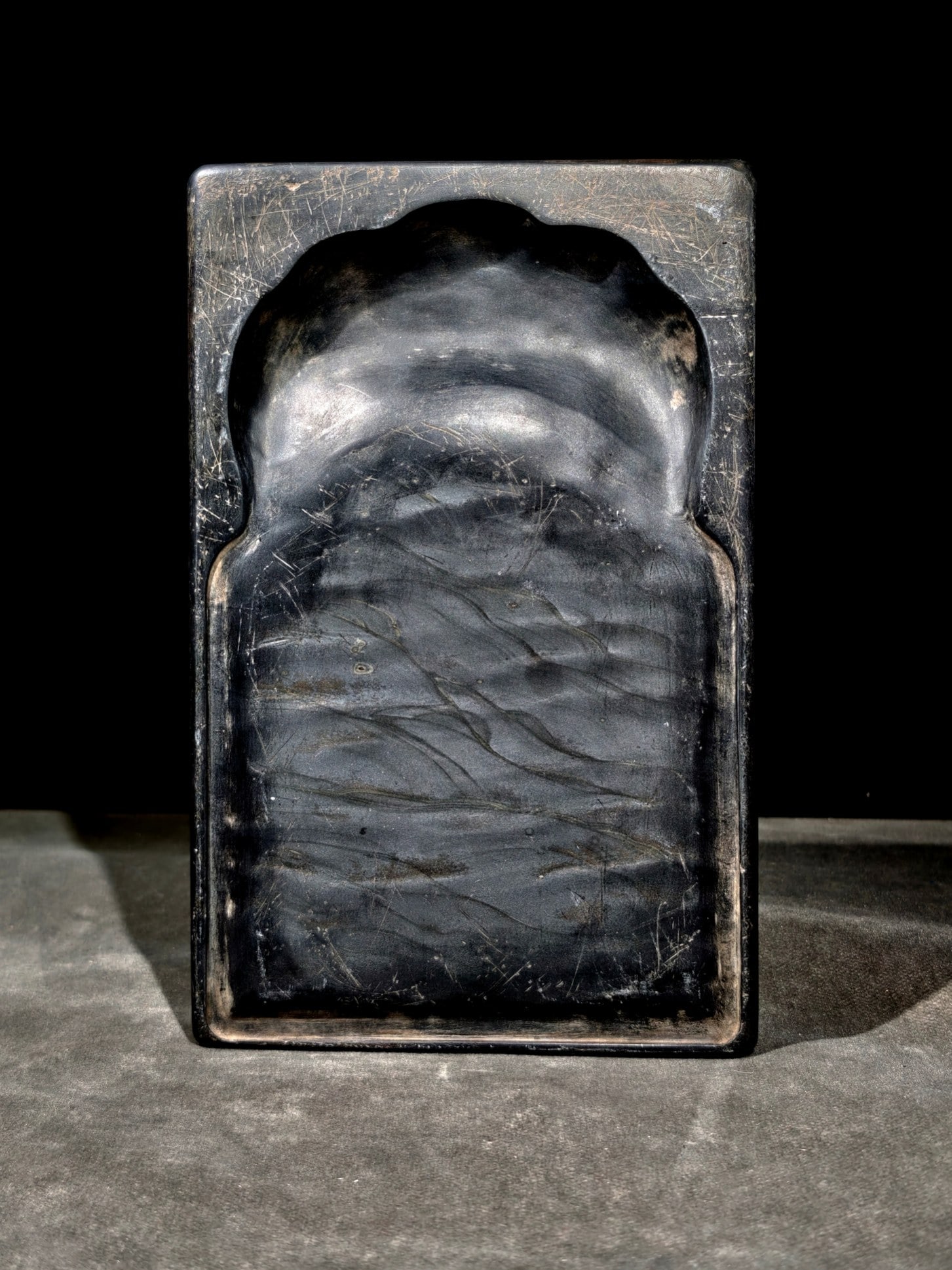 An Exquisite with poem Inkstone - 8