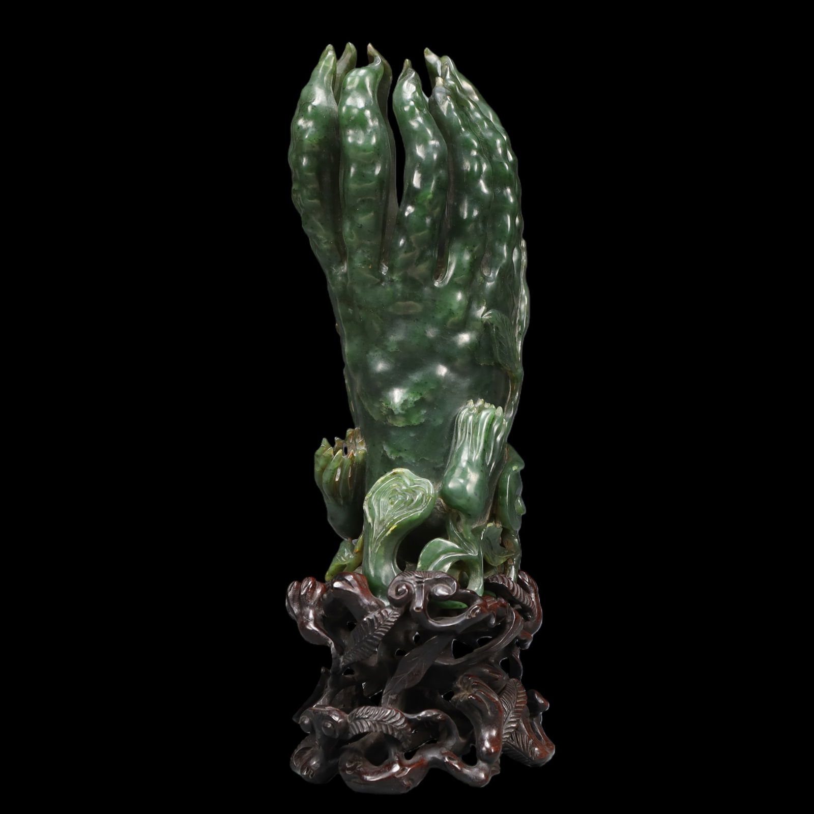 A Exquisite Jasper Bergamot Ornament - 6