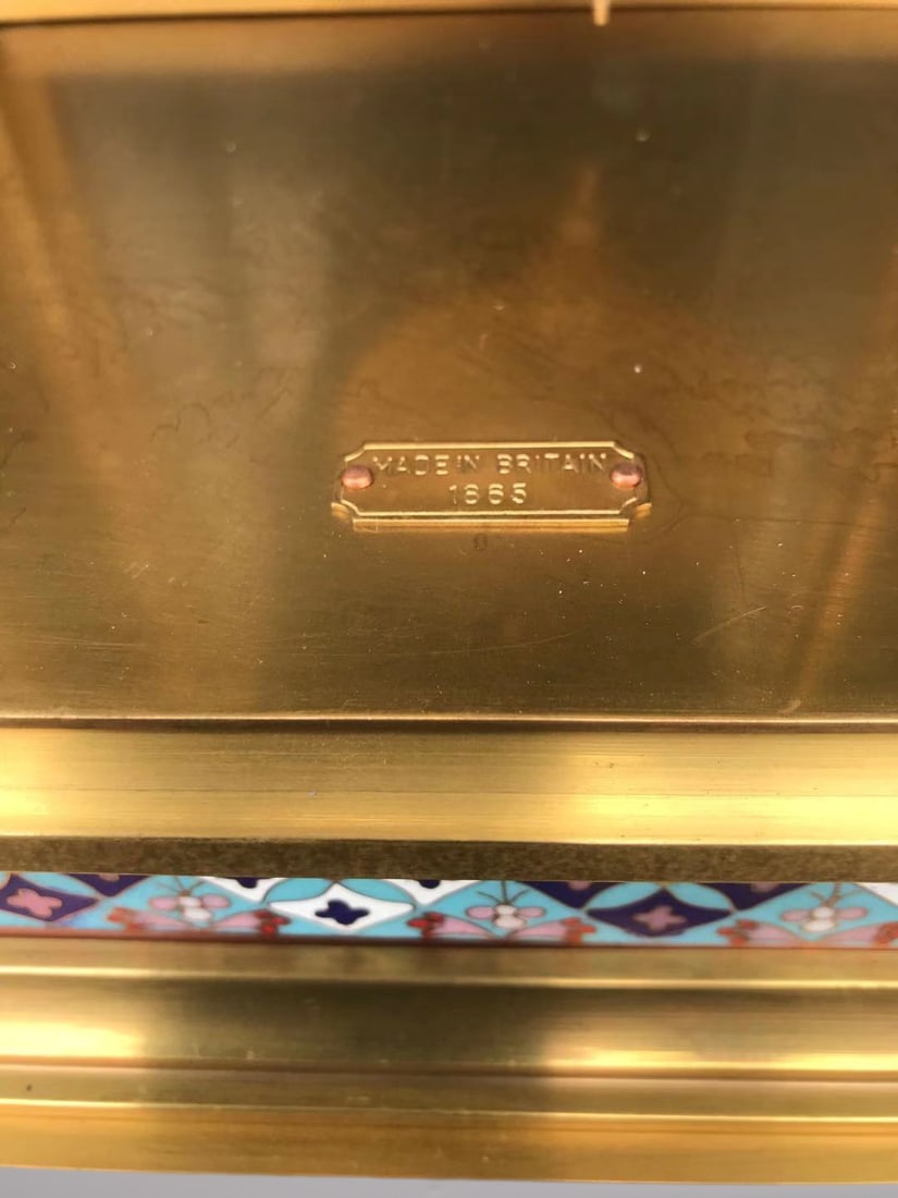 An Exquisite Gilt Bronze Lotus Pattern Clock - 8