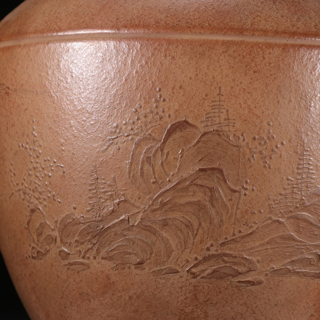 An Exquisite Purple Sands Landscape Pattern Jar - 6