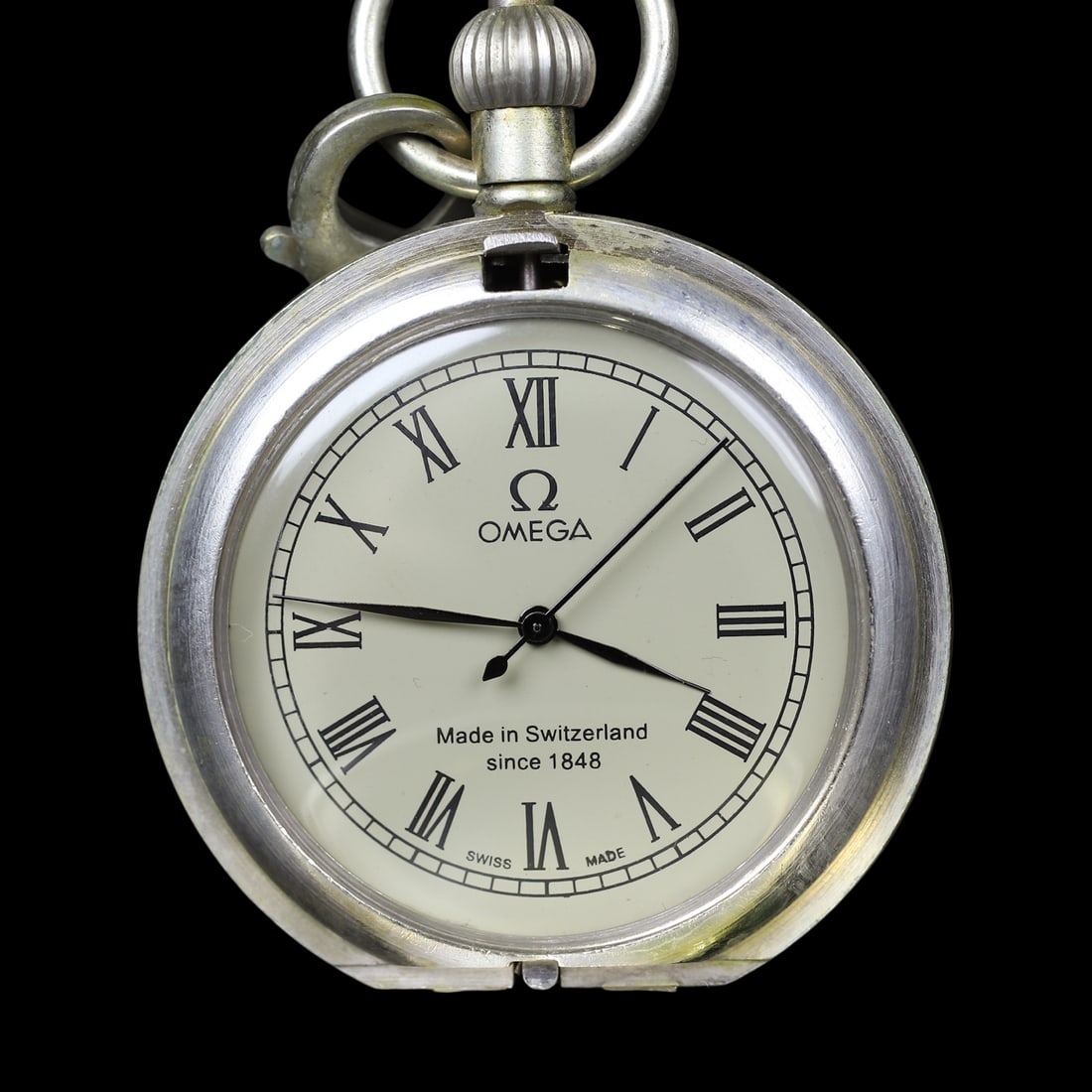 An Exquisite Silver Landscape and Figure Pattern Pocket watch - 3
