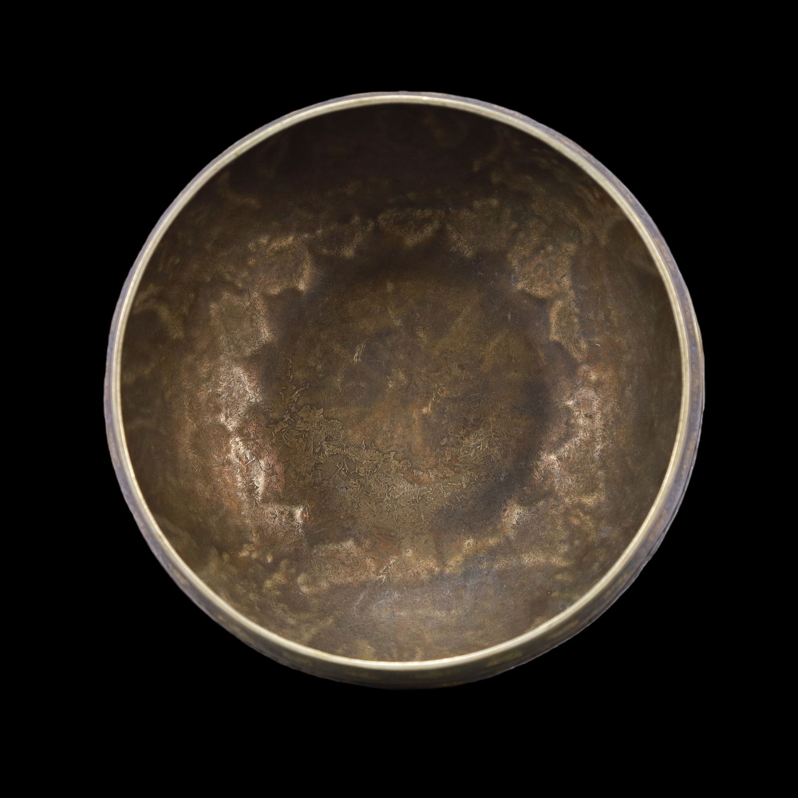 A Exquisite Gilt Silver Lotus Pattern Figures Pattern Bowl - 4