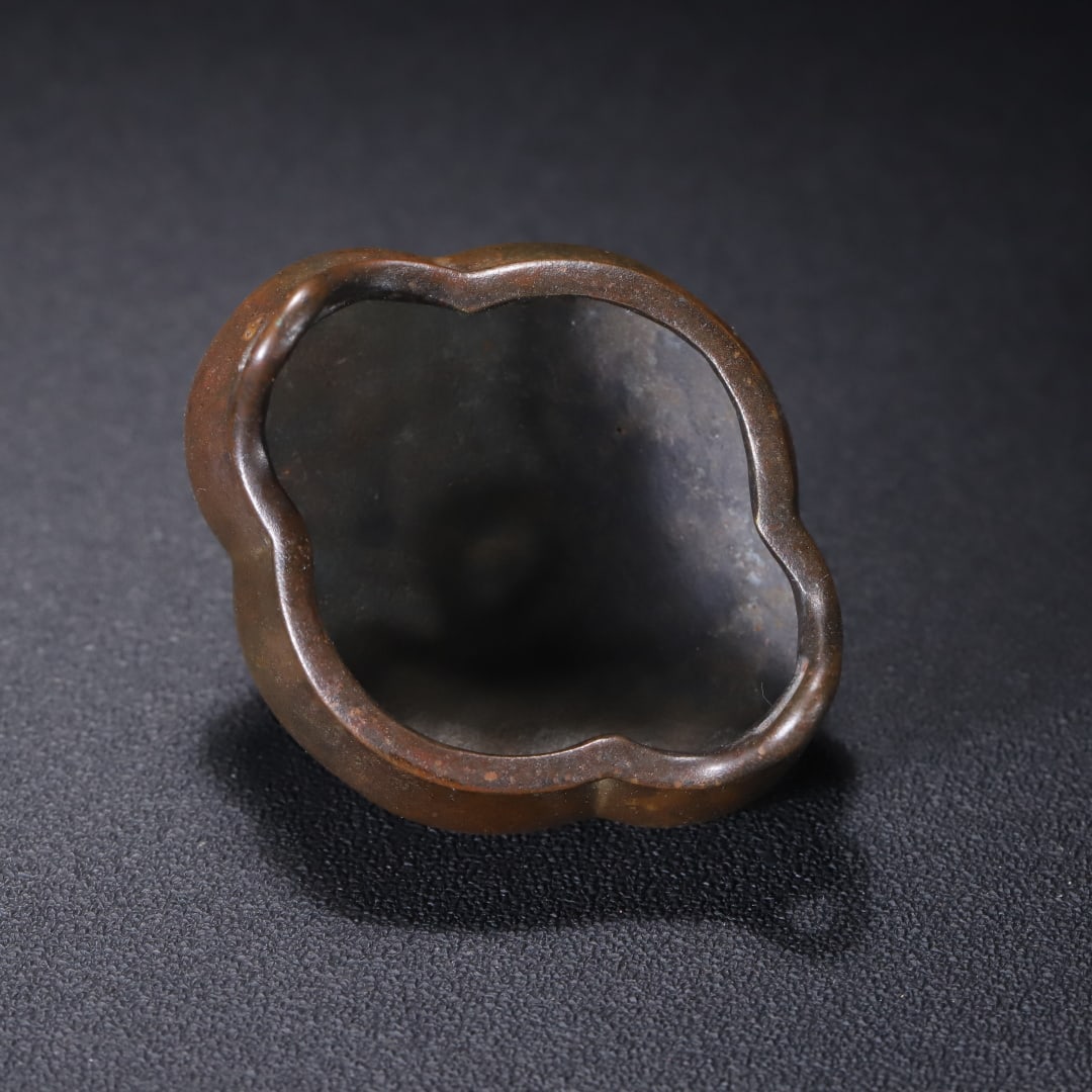 An Exquisite Bronze Double-Ears Censer - 4