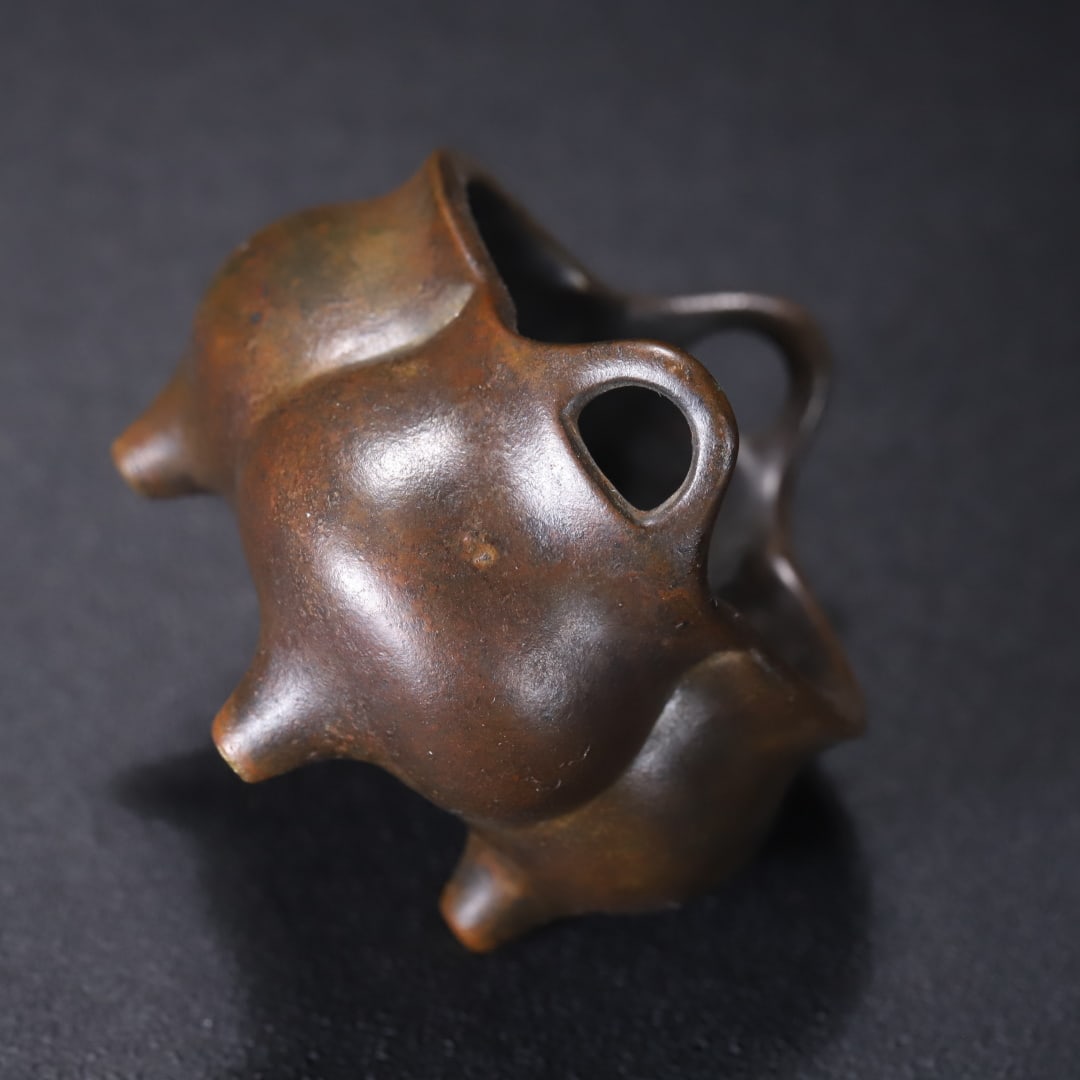 An Exquisite Bronze Double-Ears Censer - 6