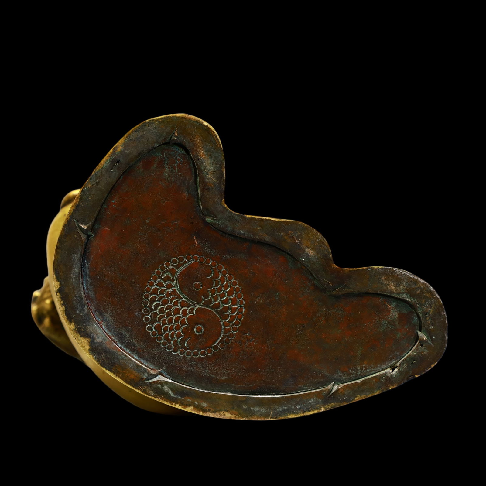 A Exquisite Gilt Bronze Guan yu - 9