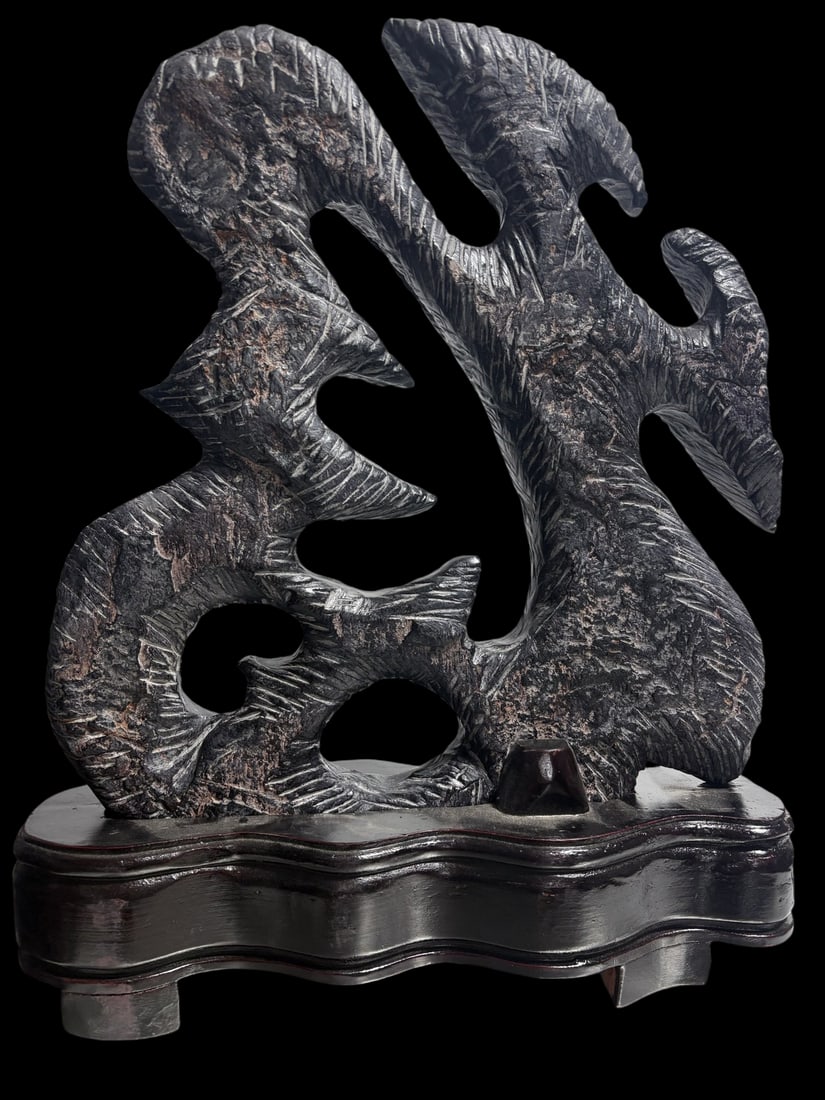 An Exquisite Lingbi Stone Ornament - 6