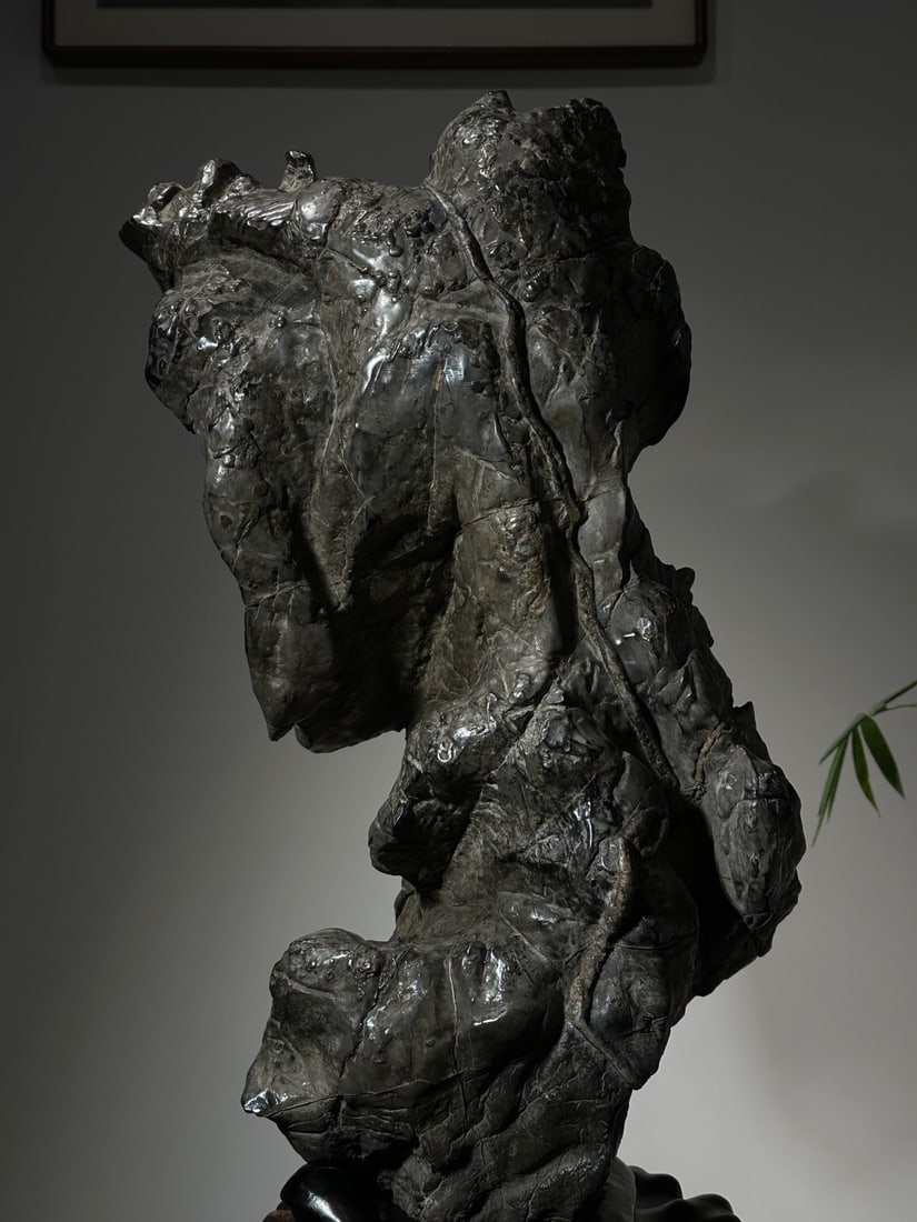 An Exquisite Lingbi Stone Ornament - 4