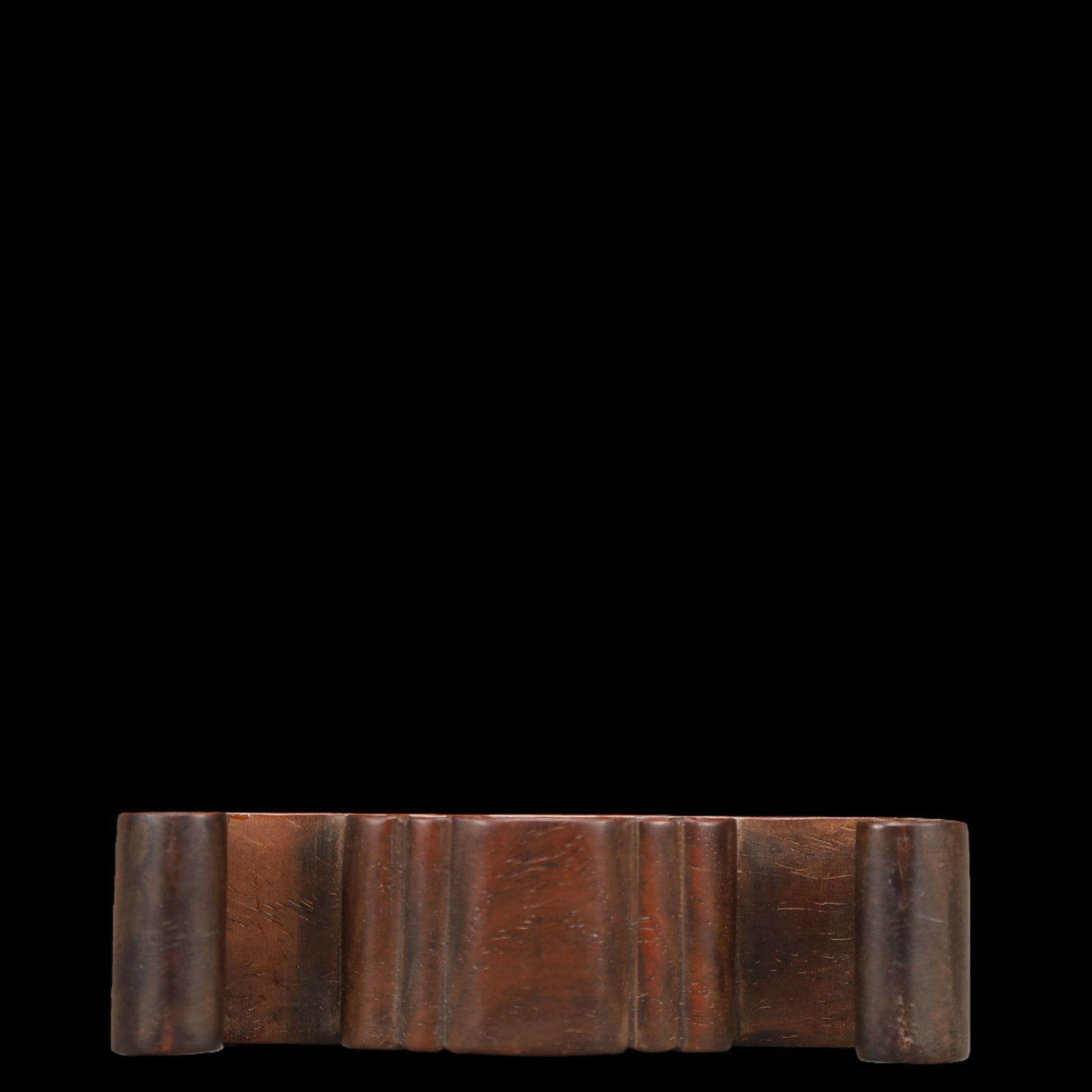 A Exquisite White Jade Bats Pattern Ornament - 6