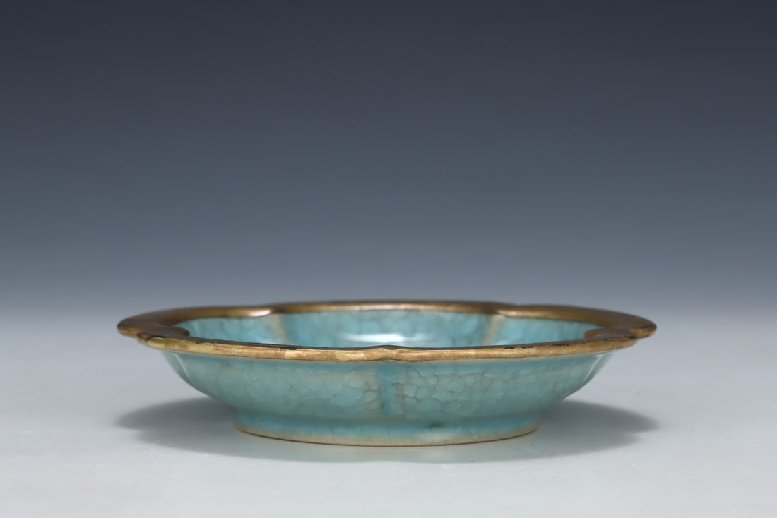 An Exquisite Ru yao Plate - 5