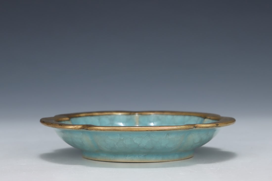 An Exquisite Ru yao Plate - 6