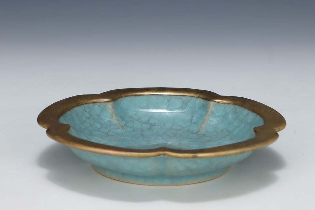 An Exquisite Ru yao Plate - 7