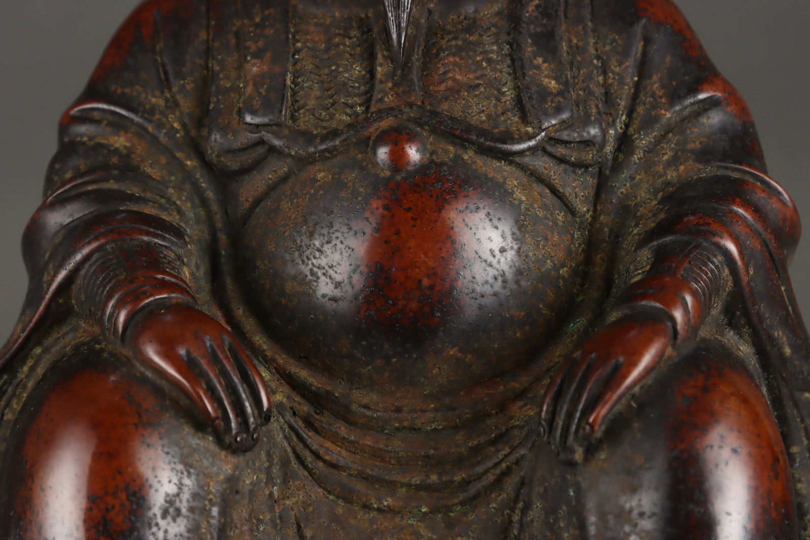 An Exquisite Bronze Buddha Statue - 6