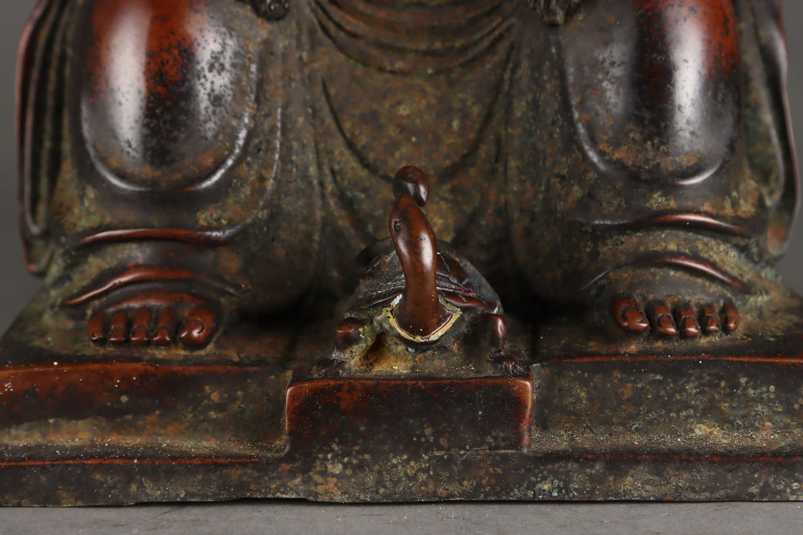 An Exquisite Bronze Buddha Statue - 7