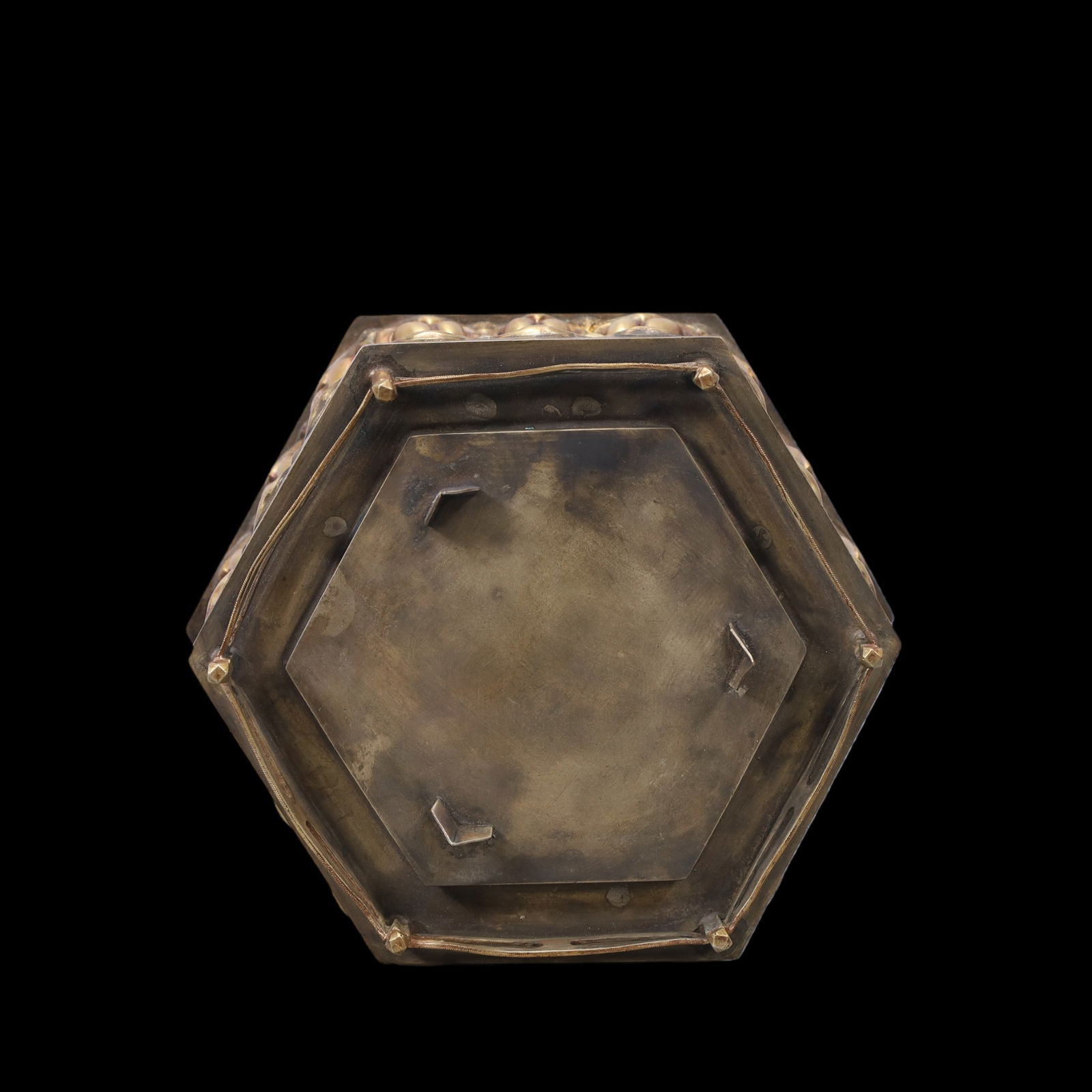 A Exquisite Gilt Silver Pagoda - 7