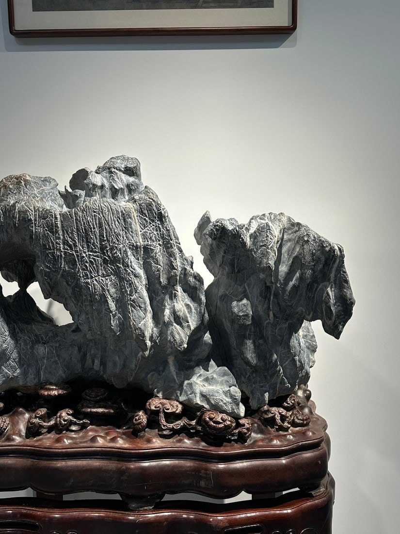 An Exquisite Lingbi Stone Ornament - 6