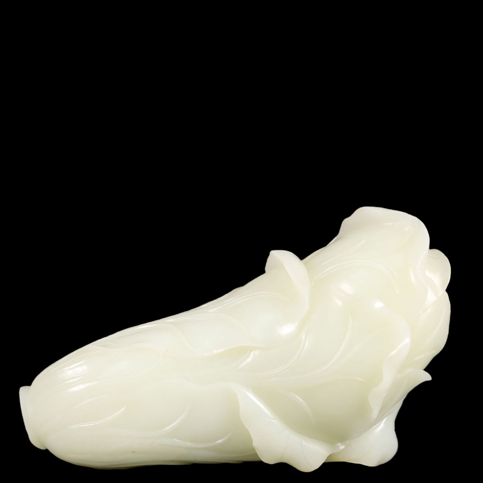 A Exquisite White Jade Cabbage Ornament - 6