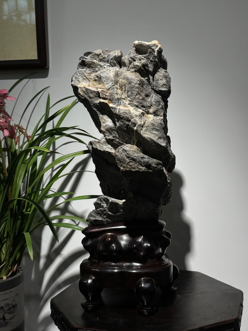 An Exquisite Lingbi Stone Ornament - 7