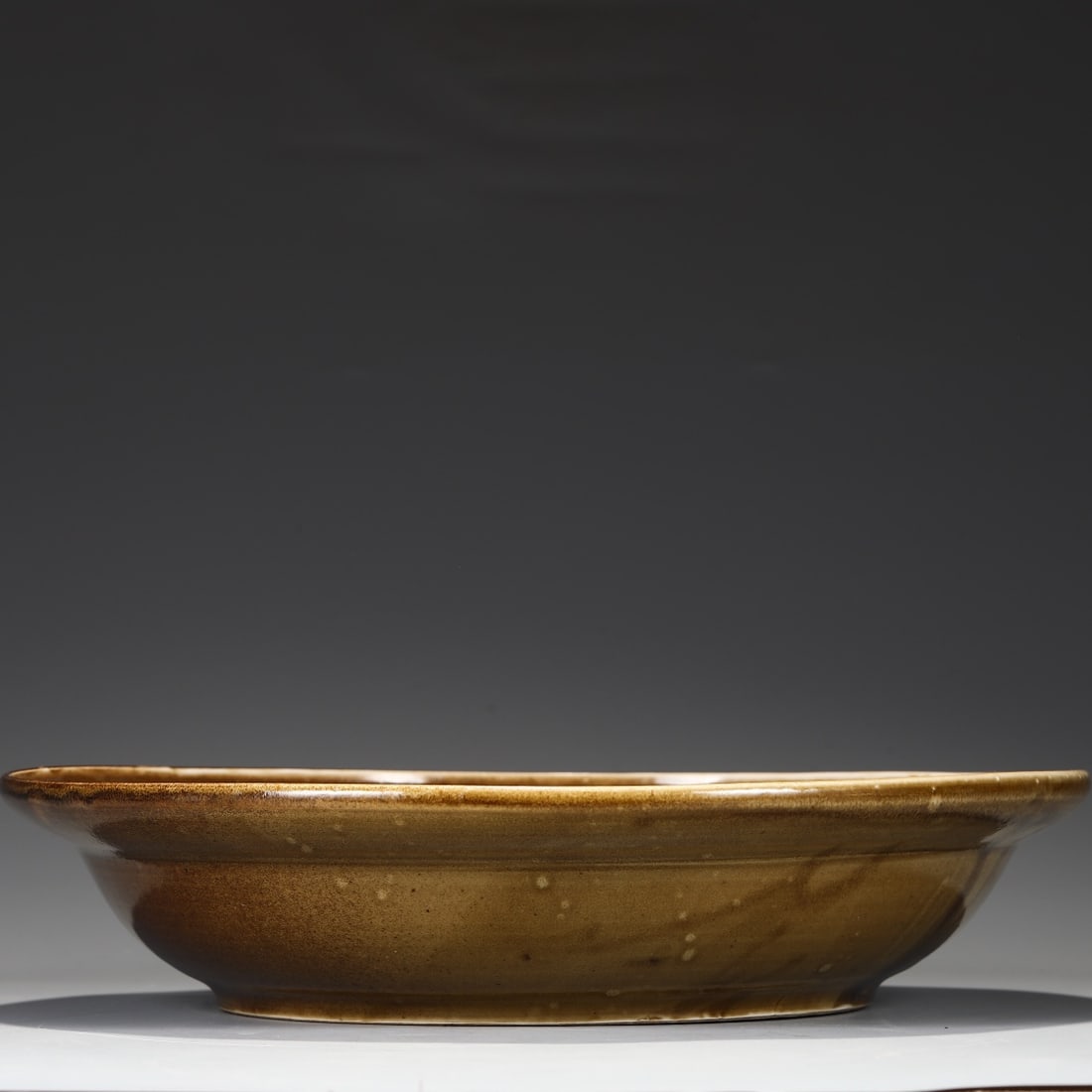 An Exquisite Ding yao Buddha Statue Pattern Plate - 6