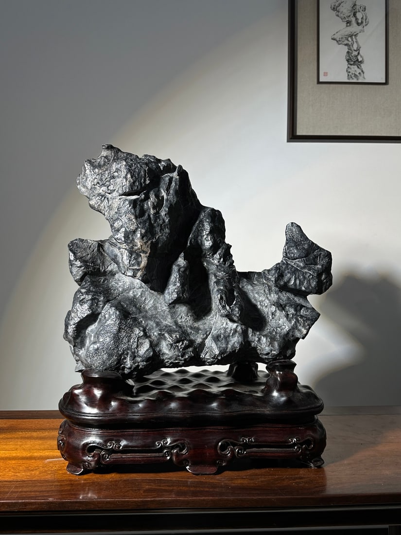 An Exquisite Lingbi Stone Ornament - 2