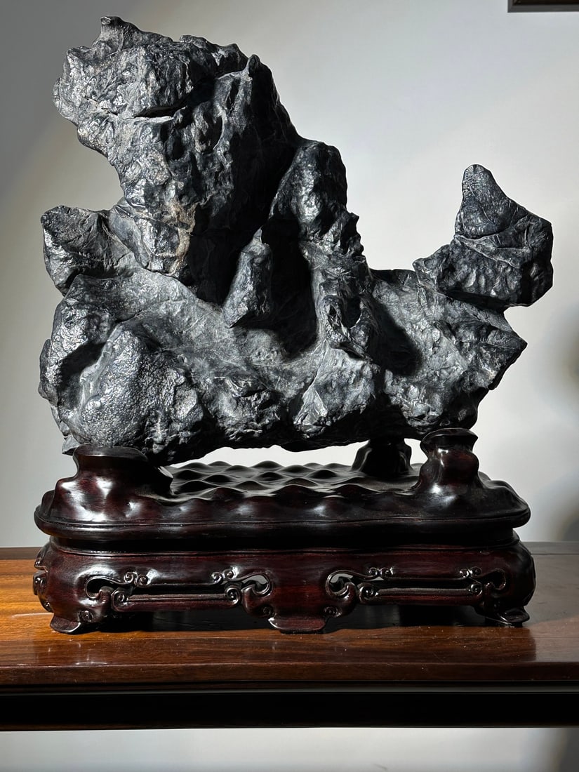 An Exquisite Lingbi Stone Ornament - 4