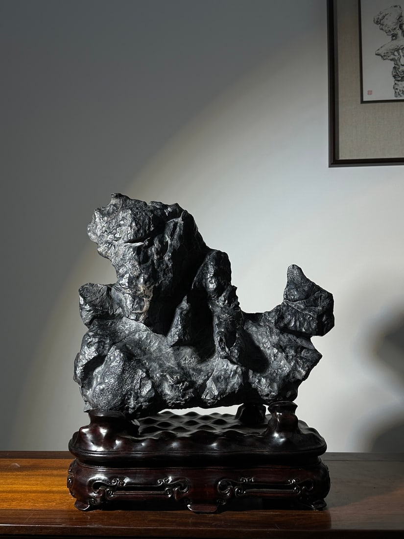 An Exquisite Lingbi Stone Ornament - 8