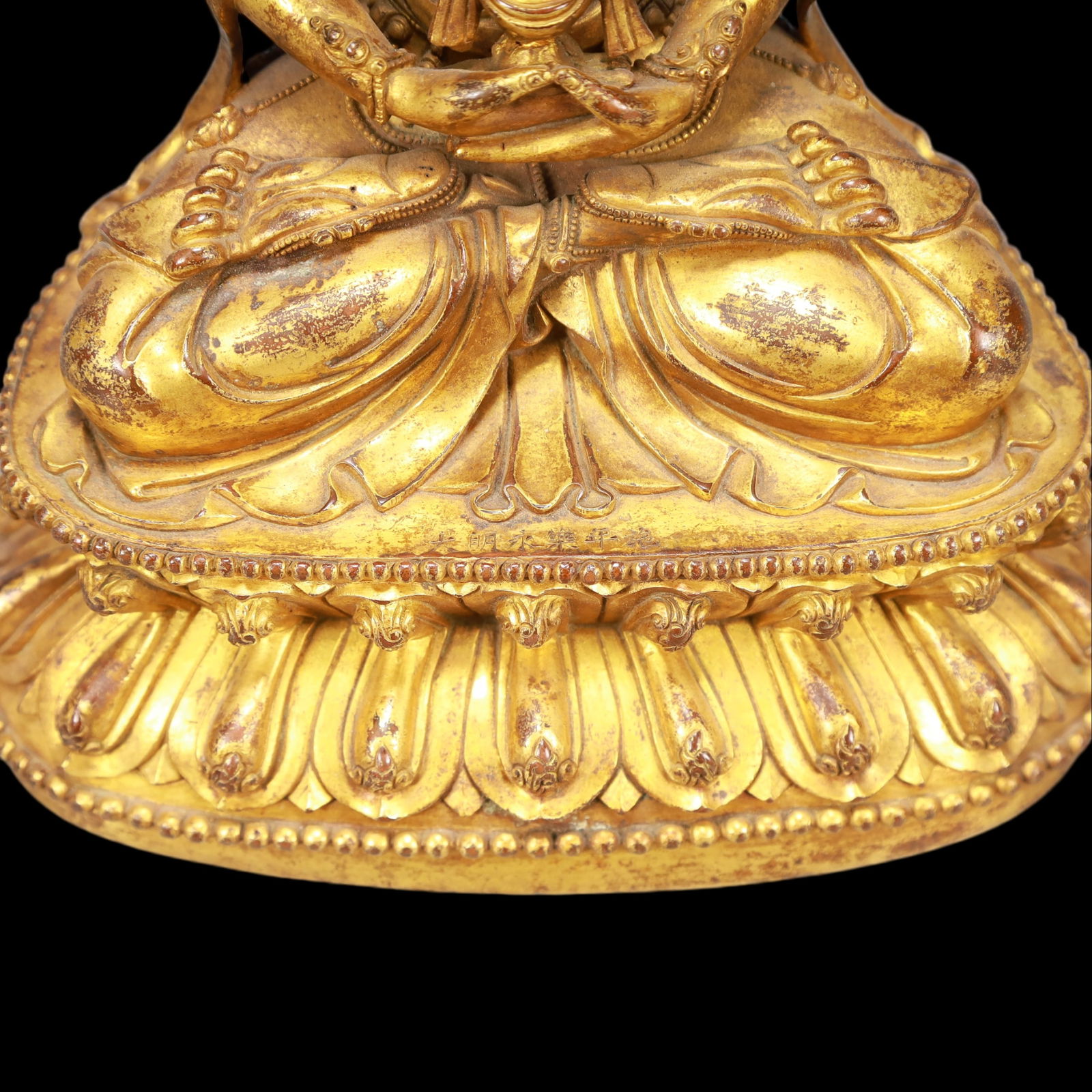 A Exquisite Gilt Bronze Buddha statue - 10