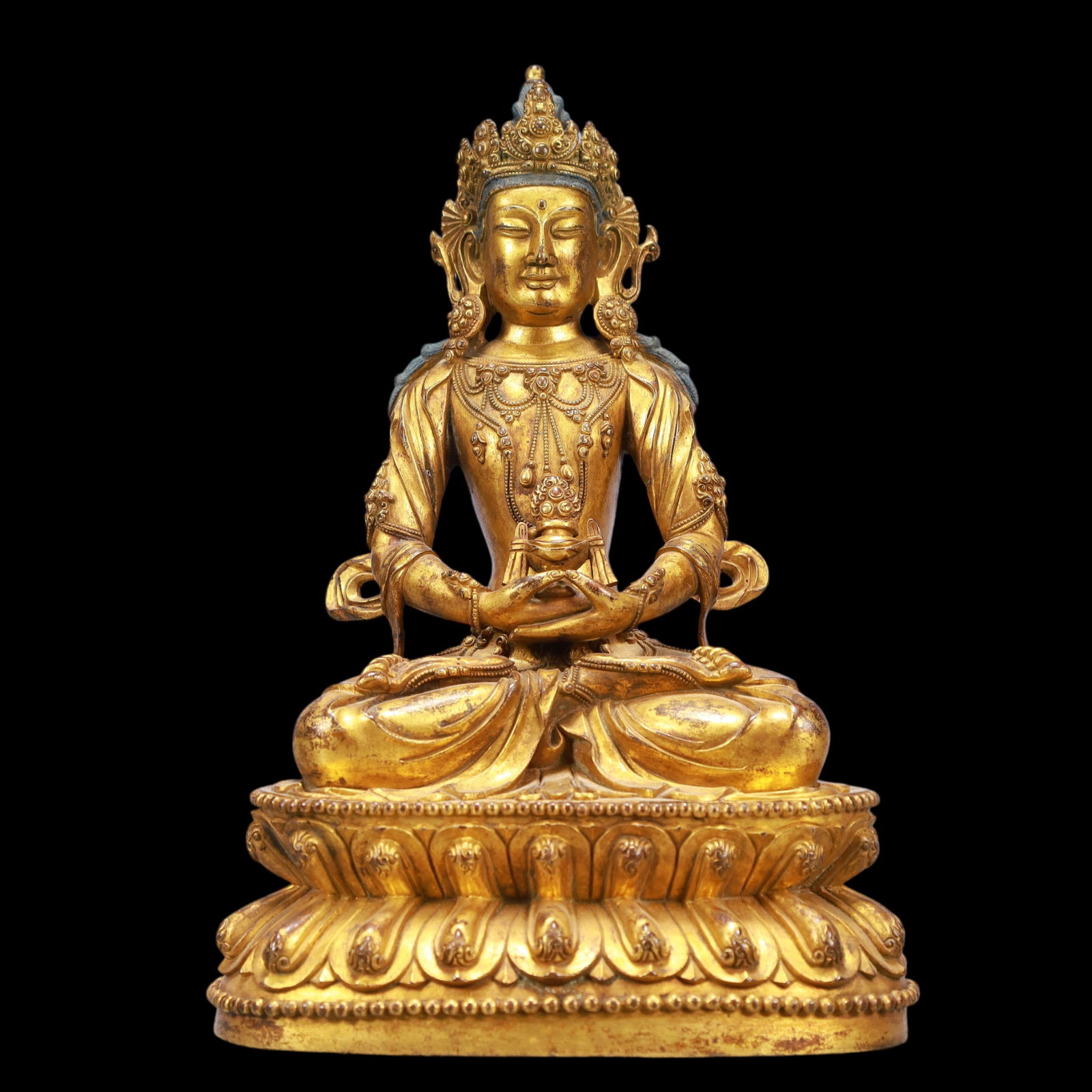 A Exquisite Gilt Bronze Buddha statue (1 of 10)