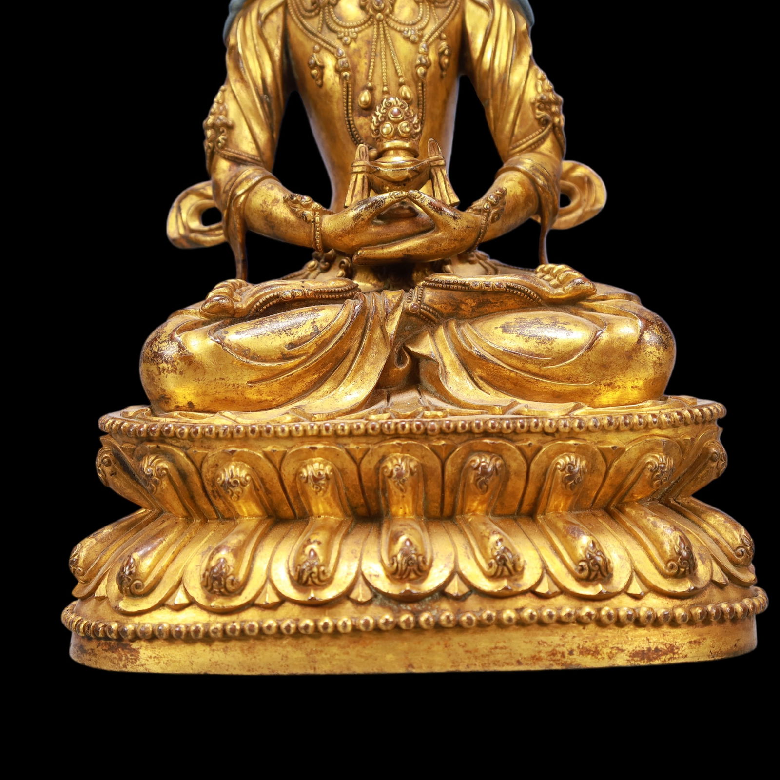 A Exquisite Gilt Bronze Buddha statue - 3