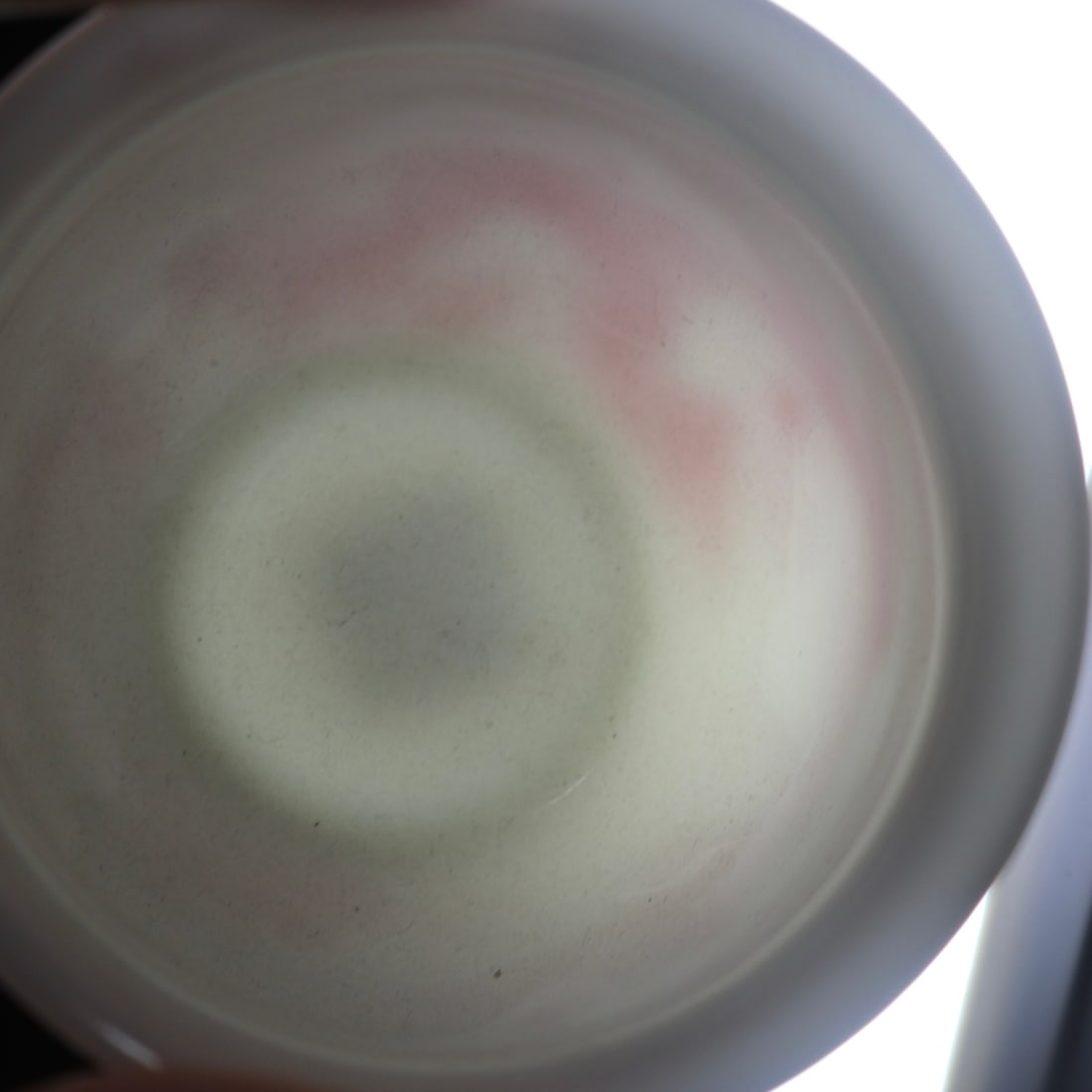 An Exquisite Ruby Red-Glazed Landscape Pattern with poem Cup - 6