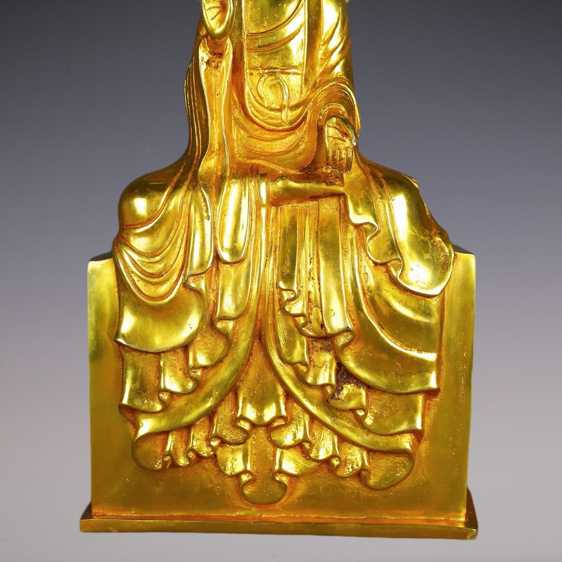An Exquisite Gilt Bronze Buddha Statue - 3