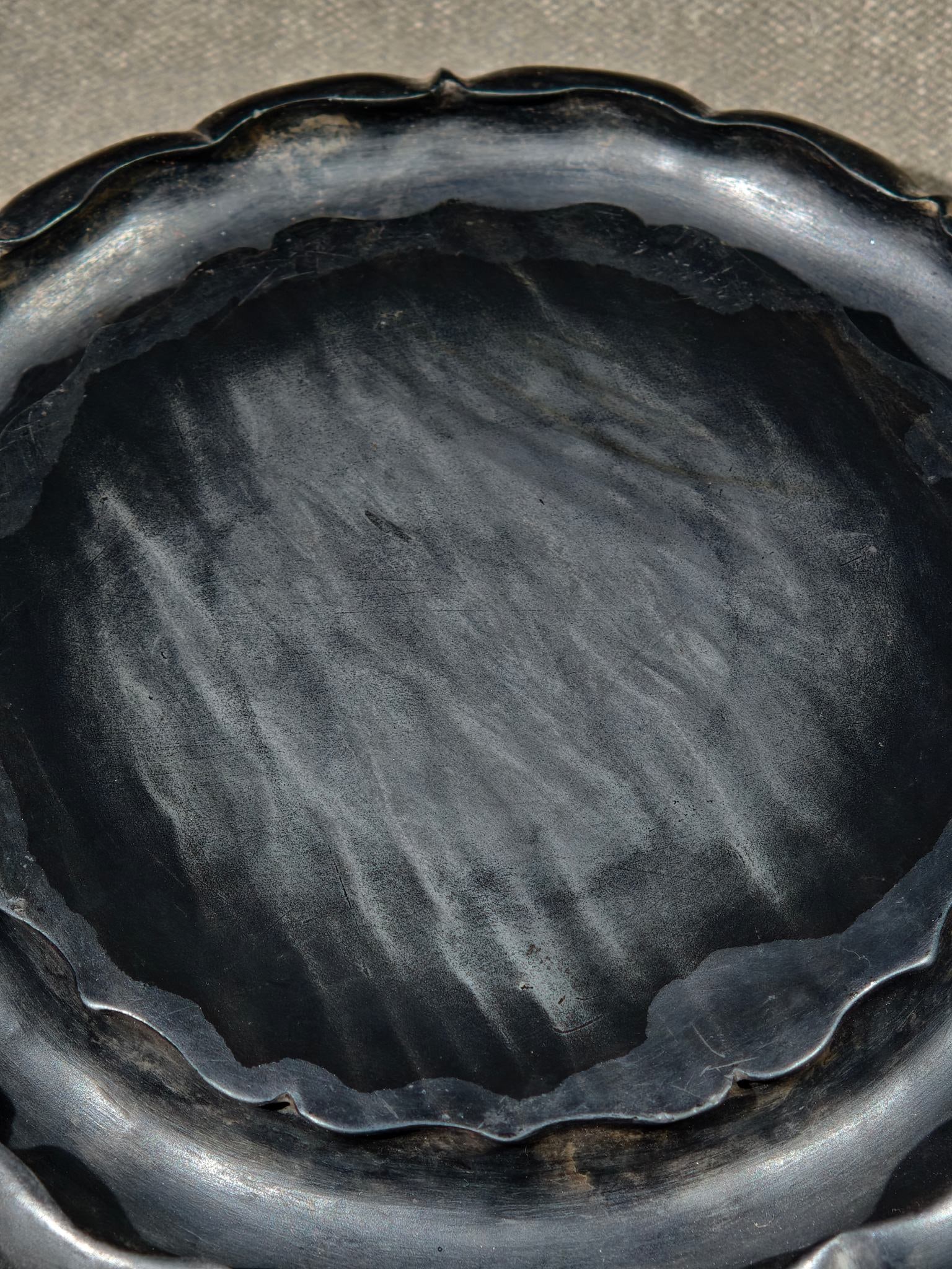 An Exquisite with poem Inkstone - 2