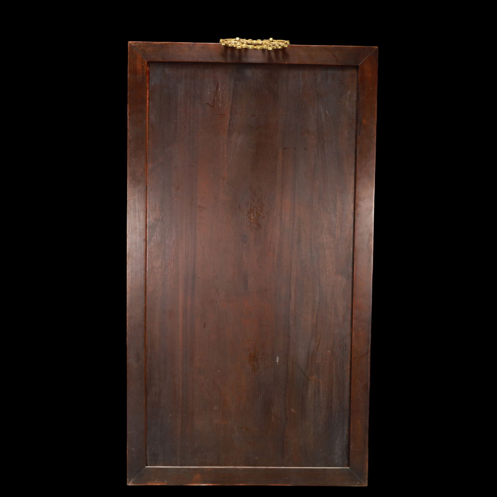 A Exquisite Cloisonne Sheep Pattern with poem Hanging Panel - 6